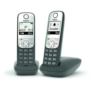 Téléphone fixe sans fil Duo A635 - Anthracite GIGASET pas cher