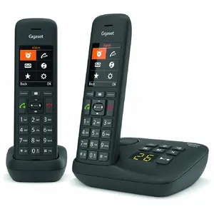 Comparateur de prix : Telephone sf dect duo c575a noir avec repondeur ecran Gigaset L36852-H2927-N101
