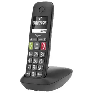 Téléphone sans fil - Gigaset - E290 - Noir - Grande autonomie - Qualité sonore exceptionnelle pas cher