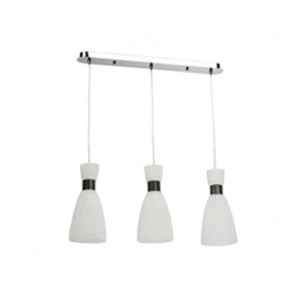 Paris Prix Chandelier chromé Megapolis 3 ampoules 74 Cm pas cher
