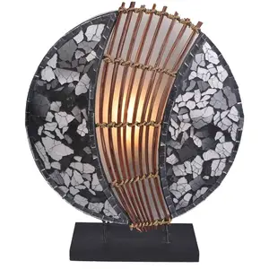 Woru Lampe à poser Pia, ronde pas cher