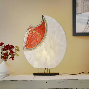 Woru Lampe à poser décorée YOKO pas cher