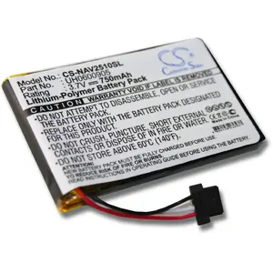 VHBW Batterie LI-POLYMER 750mAh pour NAVIGON 2510, 2510 Explorer rempl... pas cher