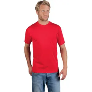 T-Shirt Men´s Premium taille L rouge 100 % CO PROMODORO