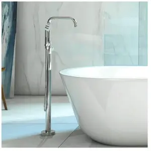 STEINBERG 100 - MITIGEUR DE BAIGNOIRE AU SOL, CHROME 100 1166