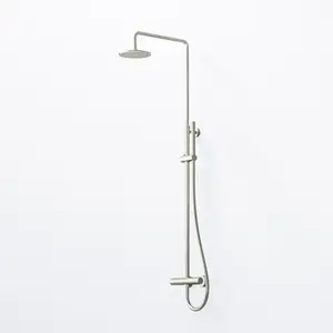 Steinberg 100 Colonne de douche en applique avec mitigeur thermostatiq... pas cher