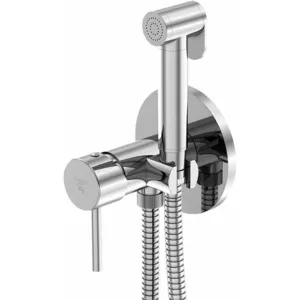 Steinberg 100 - Robinet De Bidet Encastré, Avec Douchette, Chrome 100 pas cher