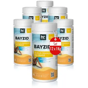 BAYZID® Höfer Chemie 12 x 1 kg de granulé pH Plus bayzid assure une augmentati... pas cher