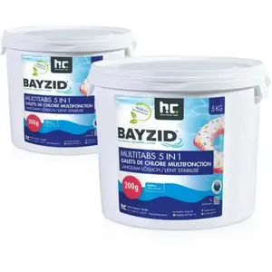 Comparateur de prix : Höfer Chemie Galets de chlore multifonction (200g) 2x5kg
