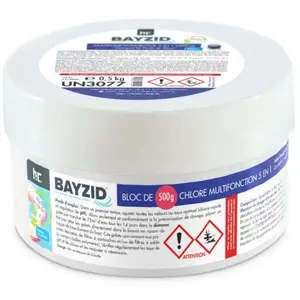 Comparateur de prix : Höfer Chemie 4 x Chlore multifonction, bloc de 500g