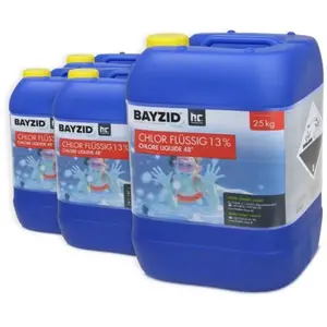 Höfer Chemie Chlore liquide 48° 4 x 25 kg (80 L) pas cher