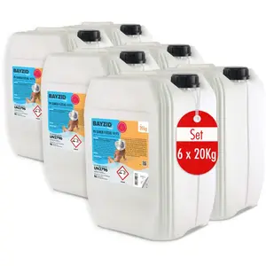 6 x 20 Kg Bayzid® pH moins liquide 14,9% Réducteur de pH liquide à eff... pas cher