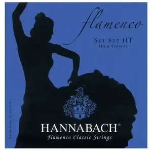 Hannabach 827HT Flamenco Tirant Fort Cordes guitares classiques pas cher