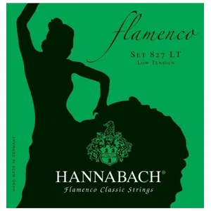 Hannabach 827LT - Cordes guitare flamenco - tension faible pas cher