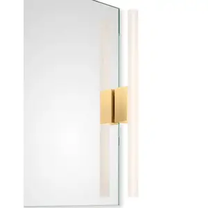Comparateur de prix : Decor Walther Omega 1 applique pour miroir or mat