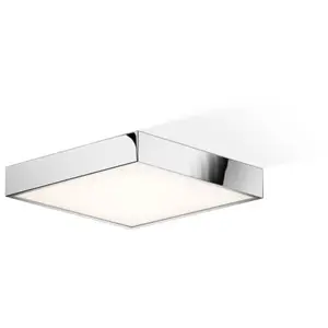 Comparateur de prix : Decor Walther Cut plafonnier LED chromé 30x30cm