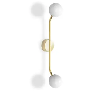Comparateur de prix : Decor Walther Pep Two applique, doré mat, 2 lampes