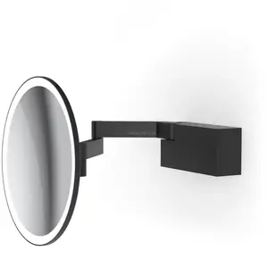 Decor Walther Vision R miroir cosmétique LED noirVendu parluminaire