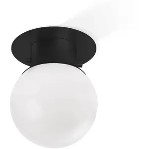 Decor Walther Globe 20 plafonnier, noir/matVendu parluminaire