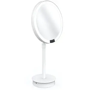 Decor Walther SR7X miroir sur pied blancVendu parluminaire