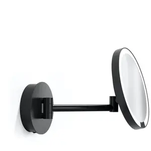 Comparateur de prix : Decor Walther Look Plus 7X miroir mural LED noir