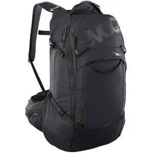 Sac avec protection dorsale evoc trail pro blackline 26l noir pas cher