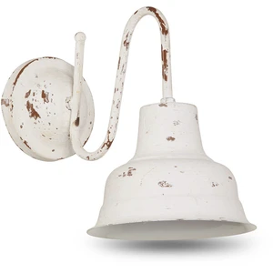 LOBERON Applique Sidney, blanc vieilli (29 x 17 x 25cm)