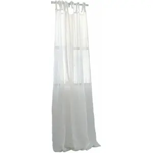 LOBERON Voilage Bisbee, crème (140 x 250cm) pas cher