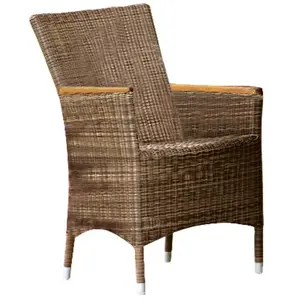 LOBERON Fauteuil Casper, marron (65 x 62 x 86cm)