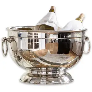 Loberon Coupe Westspring, argenté (20cm) pas cher