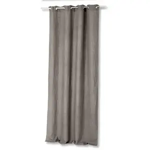 LOBERON Rideau Salinas, gris (135 x 250cm) pas cher