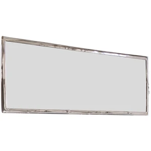 LOBERON Miroir Kaplin, argenté (3 x 140 x 60cm)