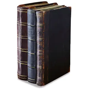 Comparateur de prix : LOBERON Livre décoratif Boaz, marron (8 x 12.5 x 17.5cm)
