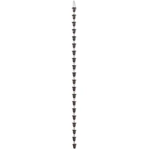 Loberon Chaîne de pluie Shimon, marron (180cm) pas cher