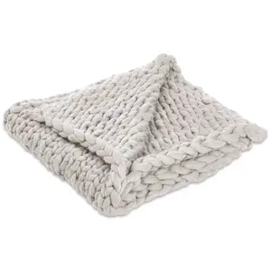 Comparateur de prix : LOBERON Plaid Reidous, gris (150 x 125cm)