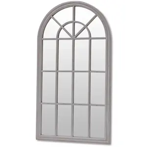 LOBERON Miroir Elters, gris (3 x 70 x 130cm)