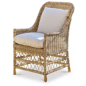 LOBERON Fauteuil Giepmare, marron (75 x 62 x 97cm)