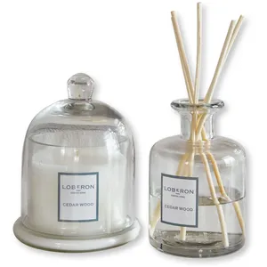 LOBERON Coffret de senteurs Vanis, bois de cèdre (15cm)