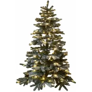 Comparateur de prix : LOBERON Sapin de Noël Mannier, vert/blanc (240cm)