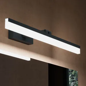 Comparateur de prix : SOGOOD Lampe pour miroir 9W led Salle de Bain 180° Rotatif 710 Lumen 40cm Applique Muaral Noir Mat Lumière Miroir 6000K Design Luxaris - Doporro