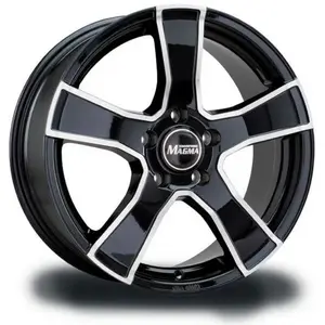 Jante alu 16 pouces MAGMA Tezzo 5x114,3 6,5J ET40, Farbe Schwarze Lava Poliert pas cher