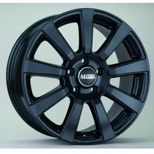 Jante alu 15 pouces MAGMA Interio 5x114,3 6J ET45, Farbe Schwarz Matt