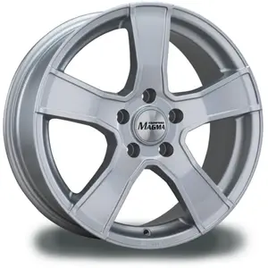 Jante alu 16 pouces MAGMA Tezzo 5x120 6,5J ET40, Farbe Silber