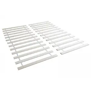 Comparateur de prix : Sommier à lattes - HOMESTYLE4U - 140 x 200 - 13 lattes - Blanc