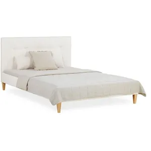 Comparateur de prix : Homestyle4U Lit 2 Places 140x200 cm avec Matelas
