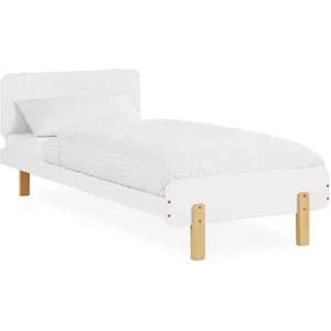 Non communiqué Lit junior 90x200 blanc Sommier