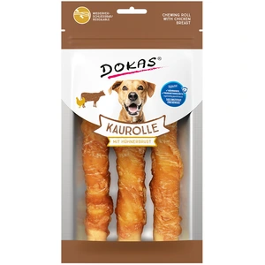 Comparateur de prix : Dokas Dog Rouleau à mâcher Poitrine de poulet Medium | 6 x 150 g