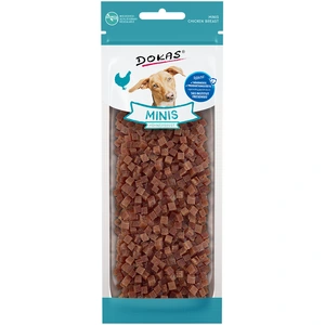 Comparateur de prix : Dokas Dog Minis Hühnerbrust 70g (Menge: 9 Je Bestelleinheit)