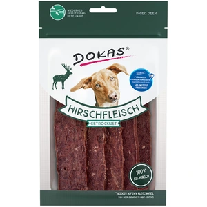 Comparateur de prix : 60g Viande de cerf séchée Dokas - Friandises pour chien