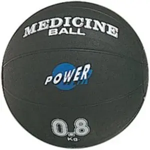 Medecine ball PUISSANCE Tanga sports Medicine Noir 19,5 cm G4670 pas cher